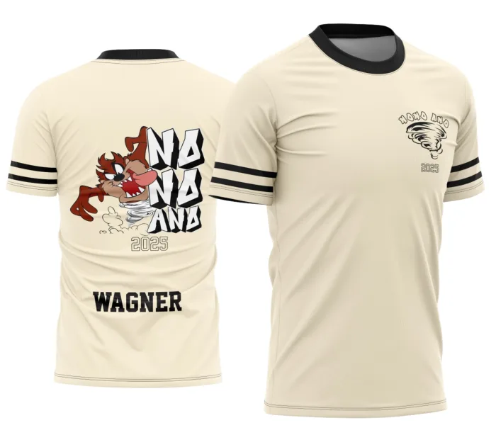 Camisa Formandos Nono Ano Graffite Taz Mania modelo 2