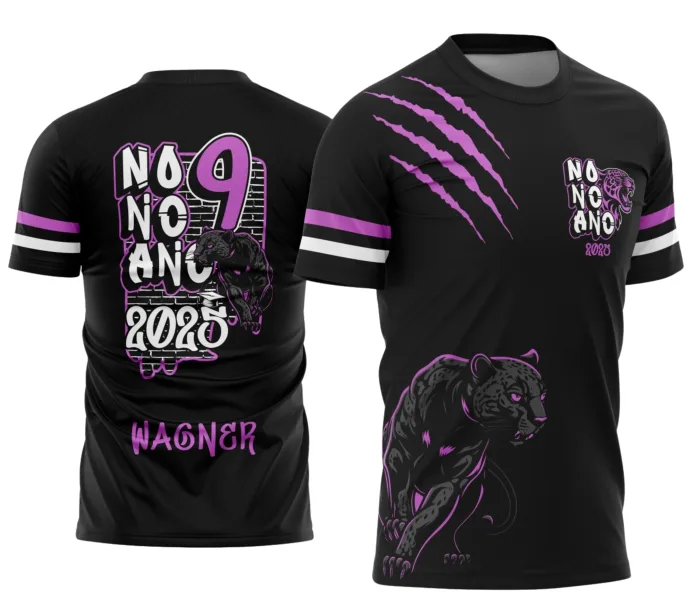 Arte Camisa Formandos Nono Ano Pantera Negra Modelo 2 Exclusiva