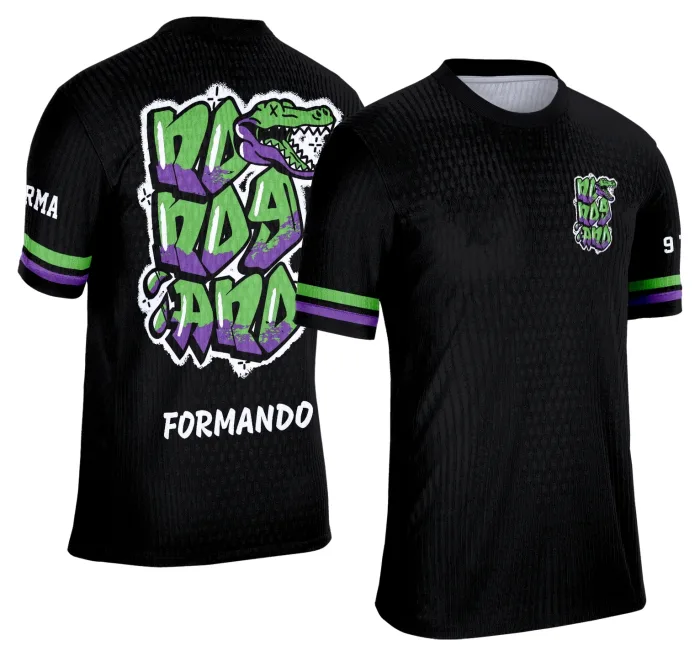 Arte Camisa Formandos Nono Ano 2026 Jacaré Unissex