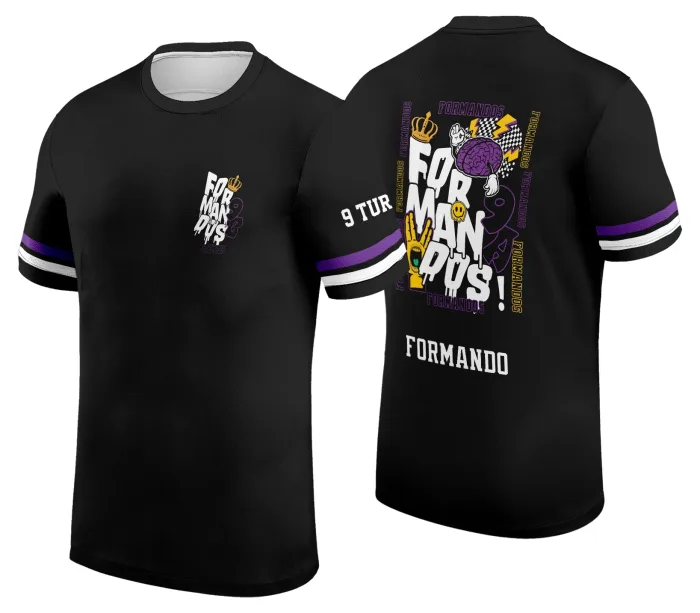 Arte Camisa Formandos Nono Ano 2026 Graffiti Coroa – Design Exclusivo