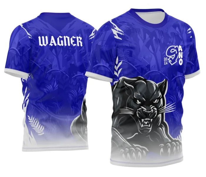 Arte Camisa Nono Ano Pantera 2026 Com Design Exclusivo