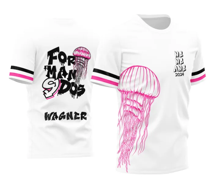 Arte Camisa Formandos Nono Ano 2026 Água-Viva Modelo 2 Exclusiva