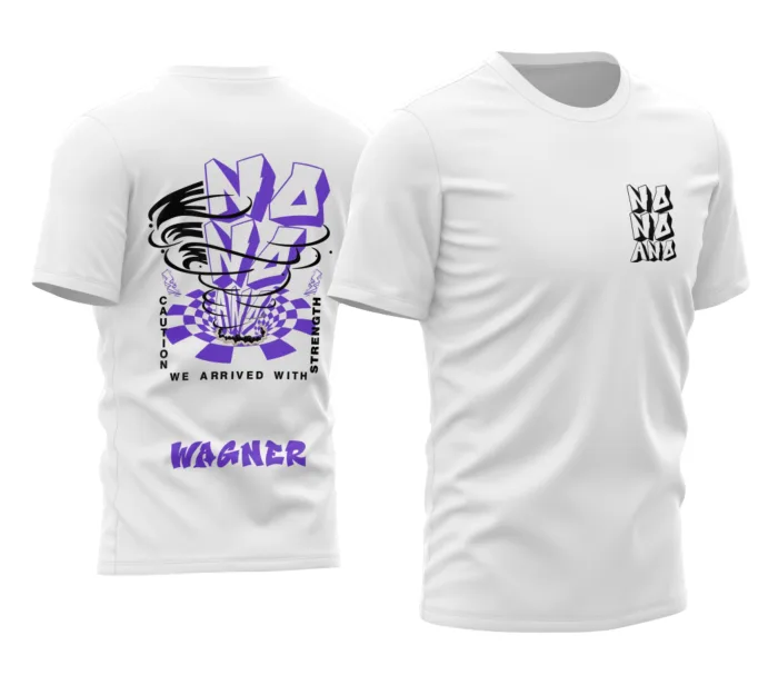 Arte Camisa Nono Ano Furacão 2026 Branca