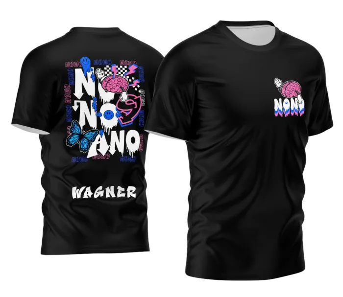 Arte Camisa Nono Ano 2026 Borboleta
