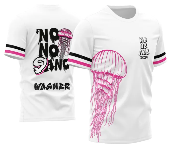 Arte Camisa Nono Ano 2026 Água-Viva Exclusiva