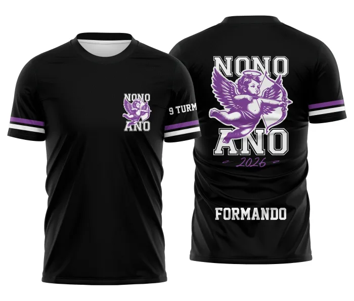 Arte Camisa Nono Ano Anjo Cupido