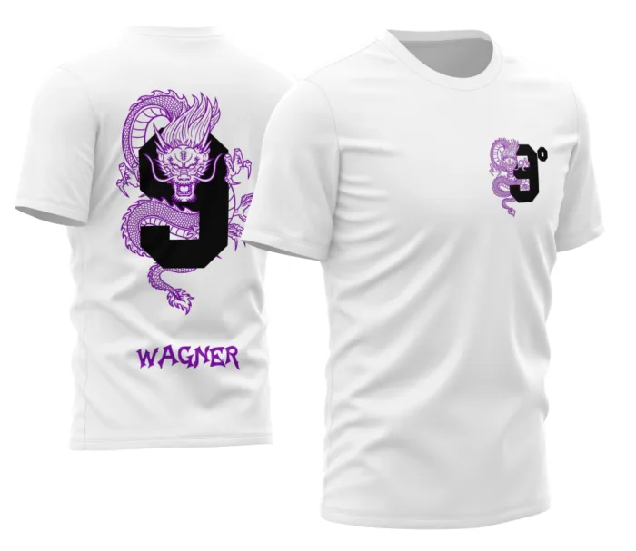 Arte Camisa Nono Ano 2026 Dragão Modelo 3 Exclusiva