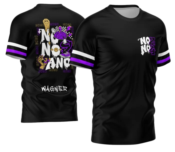 Arte Camisa Nono Ano Derretendo Grafit 2026 Personalizável