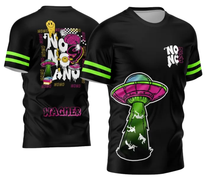 Arte Camisa Nono Ano Alien 2026 Exclusiva