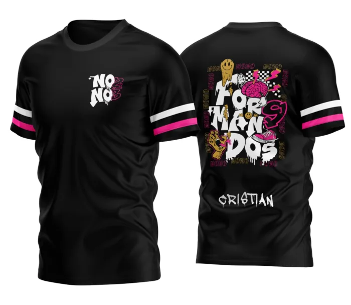 Arte Camisa Formandos Nono Ano 2026 Rosa Modelo 2