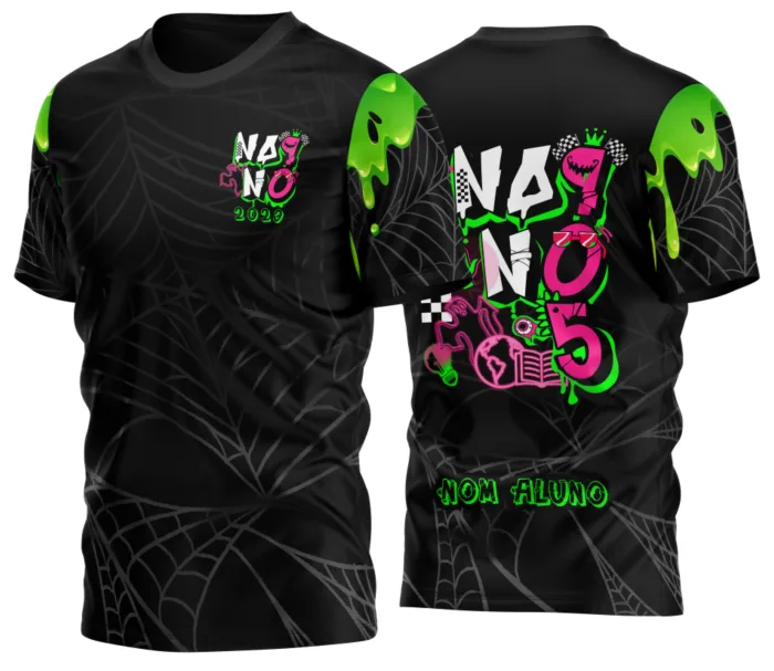 Arte Camisa Formandos 9 Nono Ano Halloween