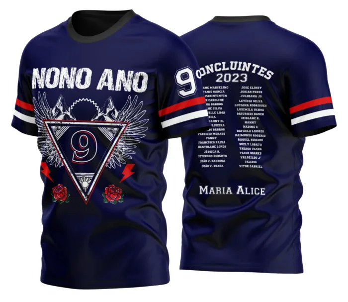 Arte Camisa Formando Nono Ano Exclusiva para Turma
