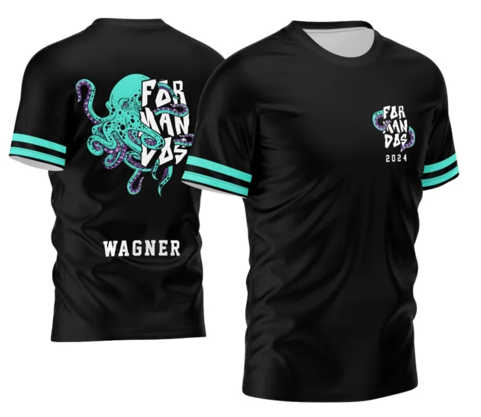 Arte Camisa Formandos 2026 Polvo Verde Água Design Exclusivo