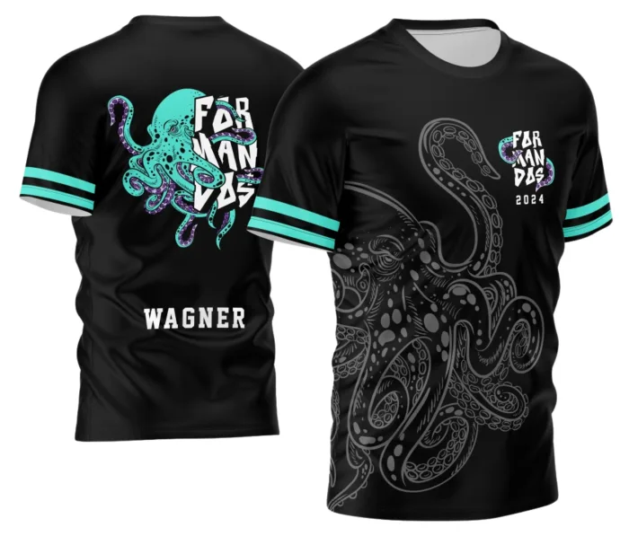 Arte Camisa Formandos 2026 Polvo Verde Água Exclusivo Modelo 2