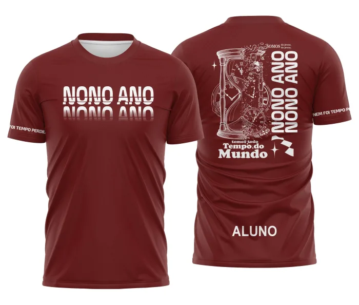 Arte Camisa Nono Ano Tempo Perdido