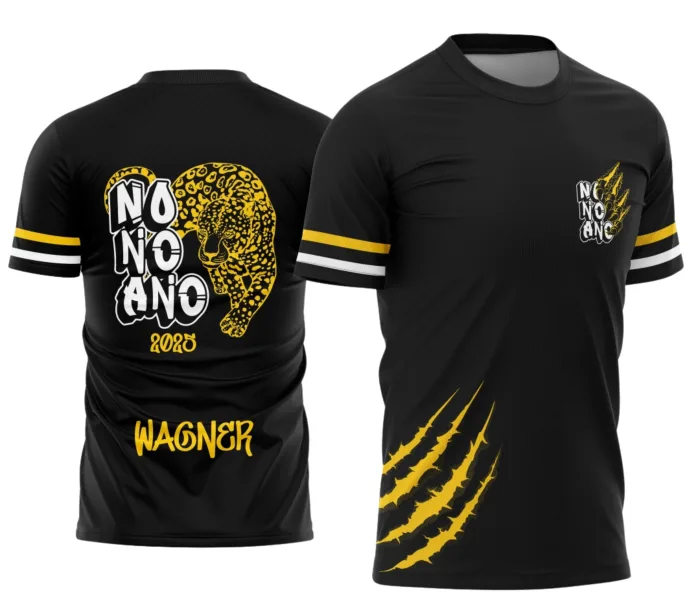 Camisa do Nono Ano Onça modelo 2