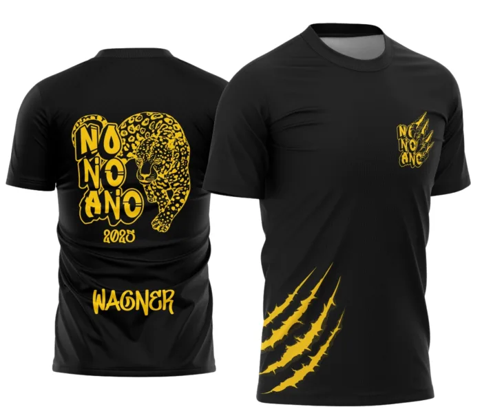 Camisa do Nono Ano Onça modelo 3