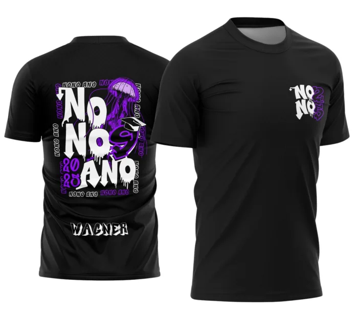 Camisa Nono Ano Água Viva modelo 5