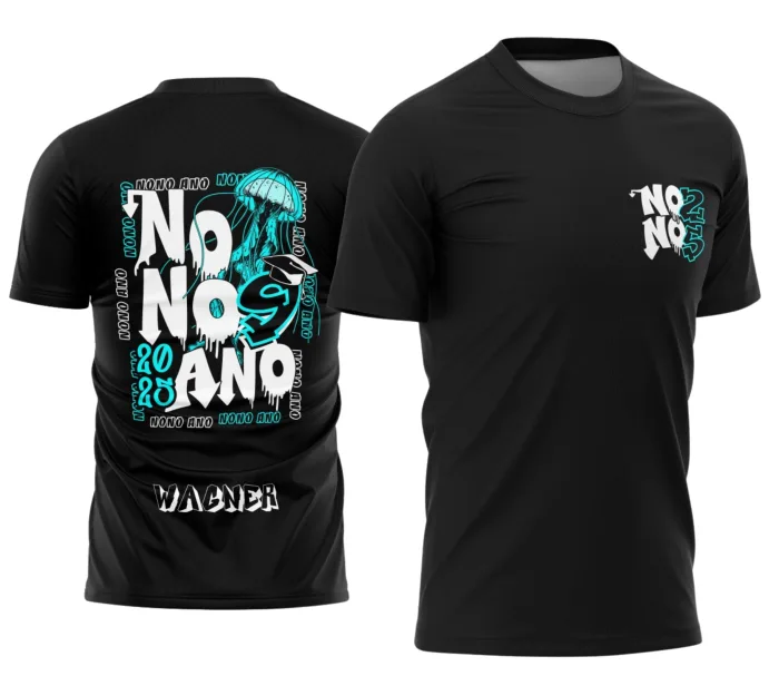 Camisa Nono Ano Água Viva modelo 7